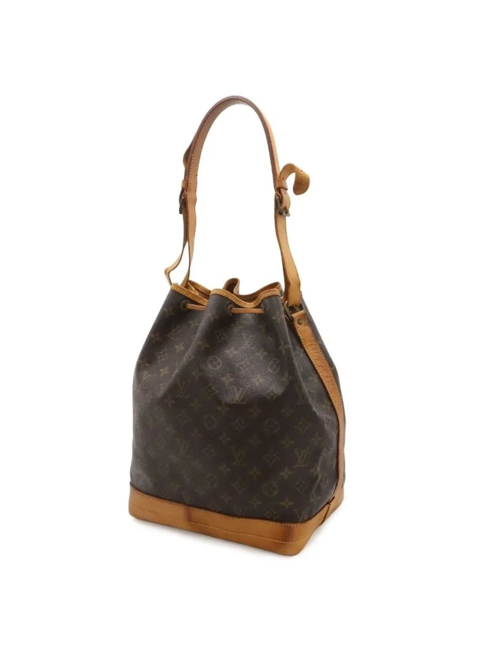 Louis Vuitton Monogram Noe Shoulder Bag Semi Drawstring